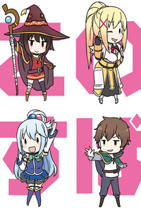 Konosuba 4-koma Cover Image